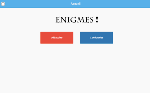 Énigmes