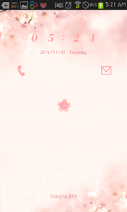 Cherry blossom go locker theme Screenshots 1