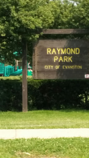 Raymond Park Wooden Sign