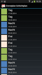 download Dienstplan Schichtplan free