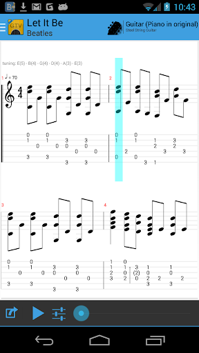 Guitar Tab Viewer