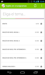 Lastest Inglés en crucigramas APK