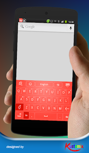 【免費個人化App】Light Red Keyboard-APP點子