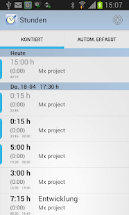 Timetracker / Time clock Screenshots 4