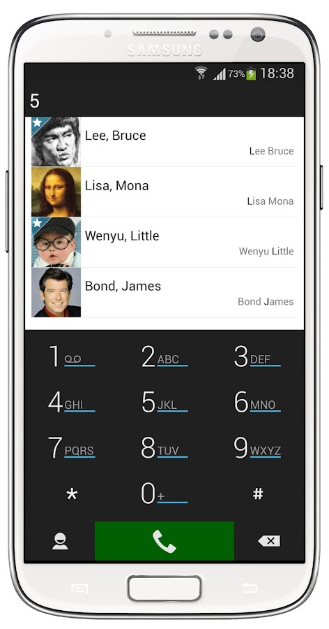 ExDialer - Dialer & Contacts - screenshot