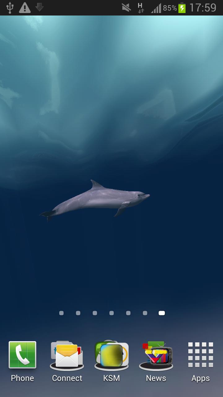 Dolphins Real 3D Screen 2