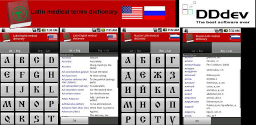 Latin medical terms dictionary -  apk apps