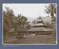 Moskee in de Padangse Bovenlanden op Sumatra