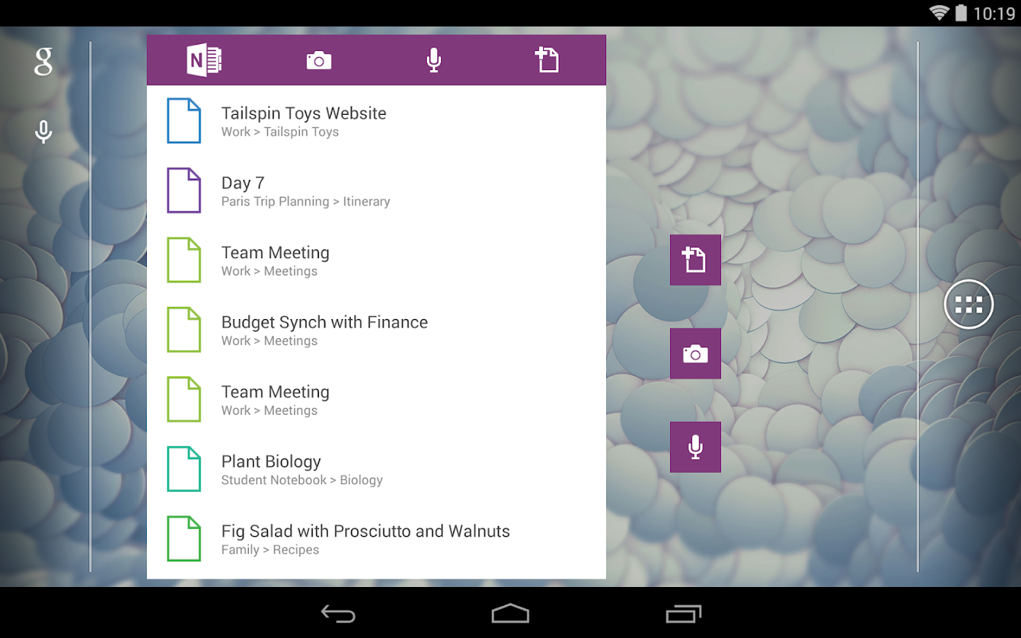 OneNote Android Apps on Google Play