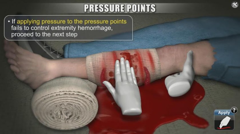 Medrills: Hemorrhage Control Screen 3