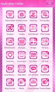 Cute Love Owls Theme Go SMS - screenshot thumbnail