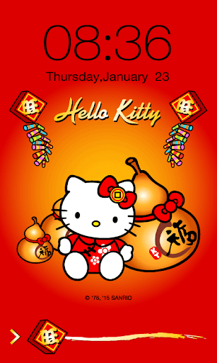 Hello Kitty China NewYear Lock