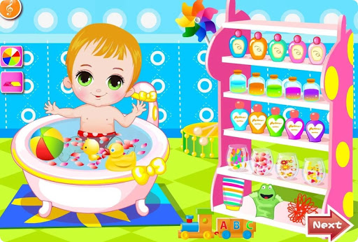 Happy Baby Bathing Games