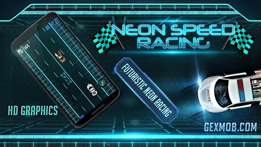 【免費賽車遊戲App】Neon Speed Racing-APP點子