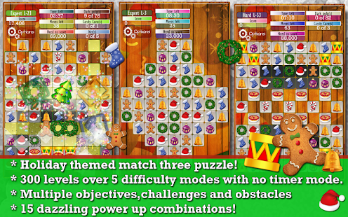 Holiday Drops - Match 3 puzzle