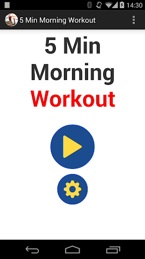 5 Minute Morning Workout