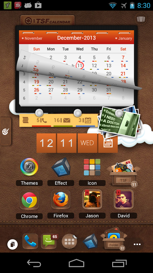 TSF Launcher 3D Shell - screenshot