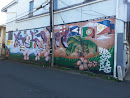 Mahalo Weed and Seed D5 2010 Mural