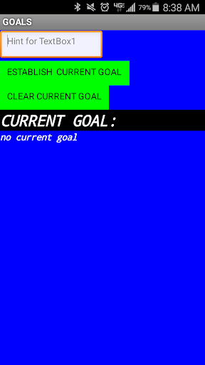 Goal Hub