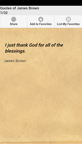 Quotes of James Brown