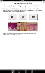 Learning Dermatology Quiz Screenshots 1
