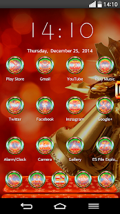 How to download Next Launcher Theme MerryXMAS 1.3 mod apk for android