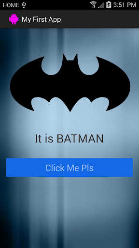 Batman My first app