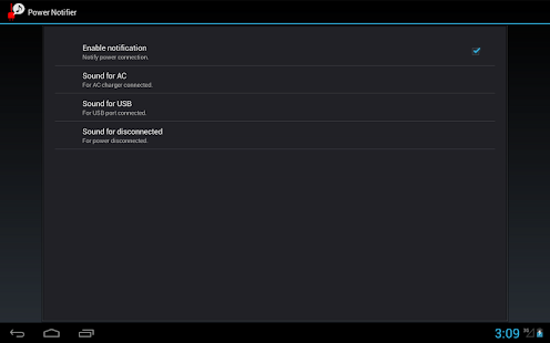  Power Notifier – Vignette de la capture d'écran  