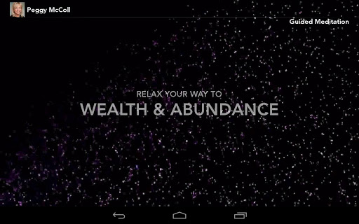 Peggy McColl Wealth Meditation