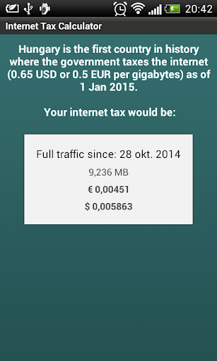 Internet Tax Calculator