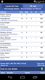 GullyCricket Scorer Free Screenshots 5