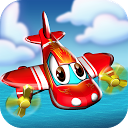 Fun Airplane 3D Race Simulator mobile app icon