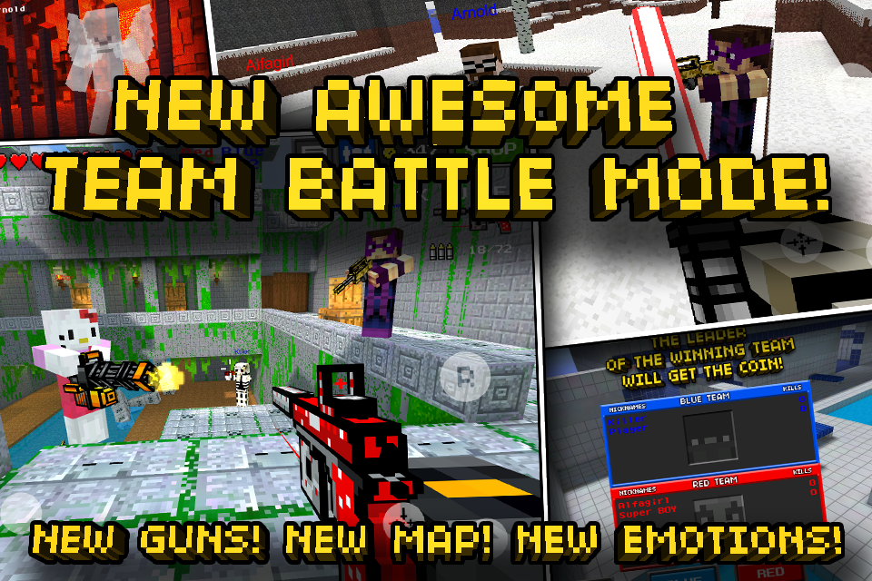 Pixel Gun 3D PRO Minecraft Ed. - screenshot