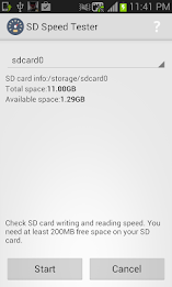 SD Speed Tester poster 1