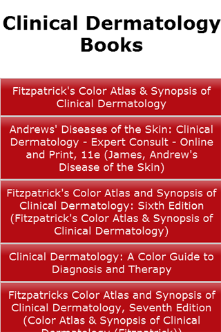 Clinical Dermatology Books