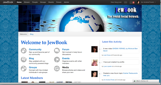 JewBook Jewish Social Network