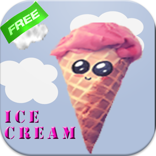 Cute ice cream LOGO-APP點子