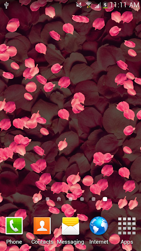 Rose Petals Live Wallpaper