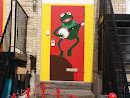 Frog rene mural