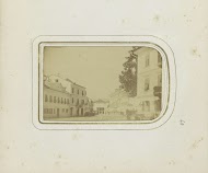 Huizen aan een straat in Ischl