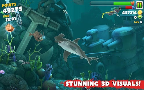 Hungry Shark Evolution v1.8.1 [Mod Money] 