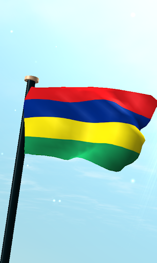 Mauritius Flag 3D Free