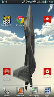 How to get F-22 Raptor Live Wallpaper patch 1.0 apk for bluestacks