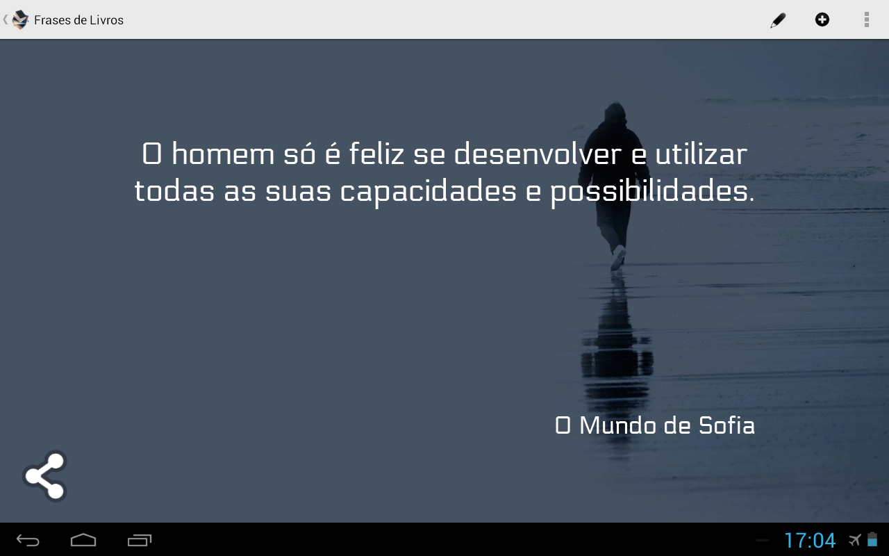 Book Quotes in Portuguese screenshot