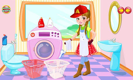 Garden Clothes Washing poster 11