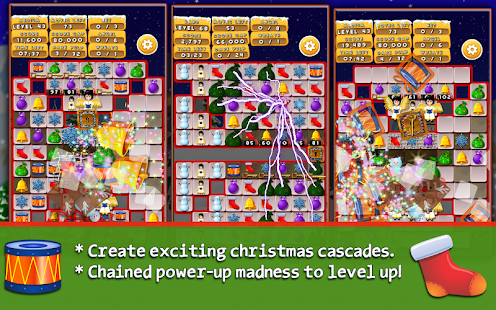  Christmas Drops - Match three  