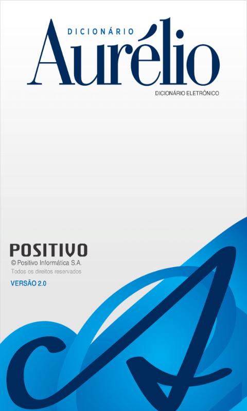 Android application Dicionário Aurélio Smartphone screenshort