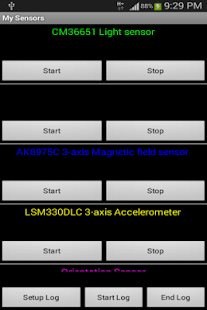 My Sensors Ad - náhled