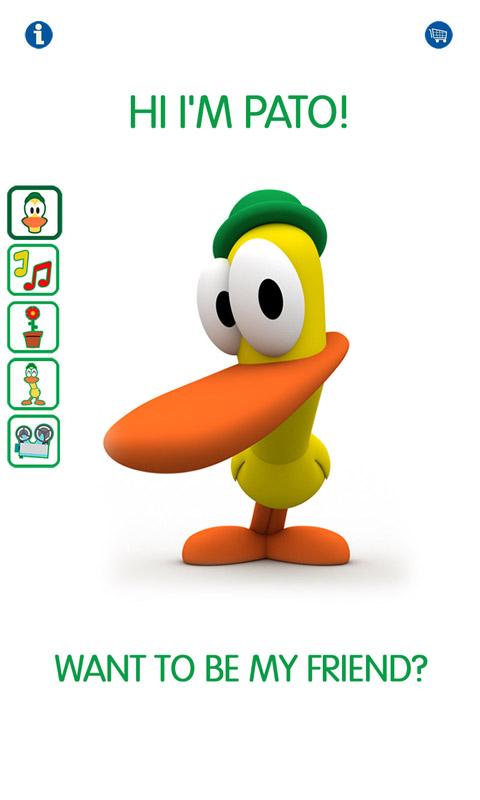 Talking Pato Premium Screen 1