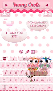 How to mod Funny Owls Keyboard lastet apk for pc